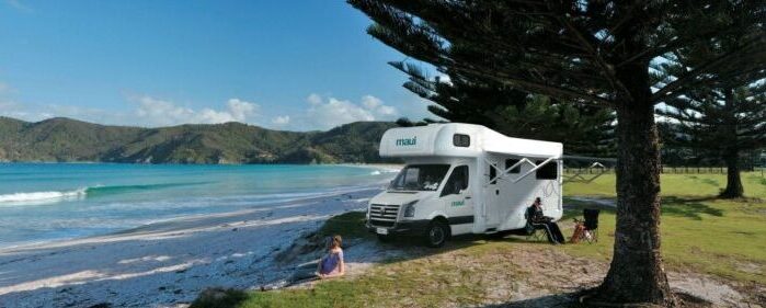 Acampar en playas autorizadas